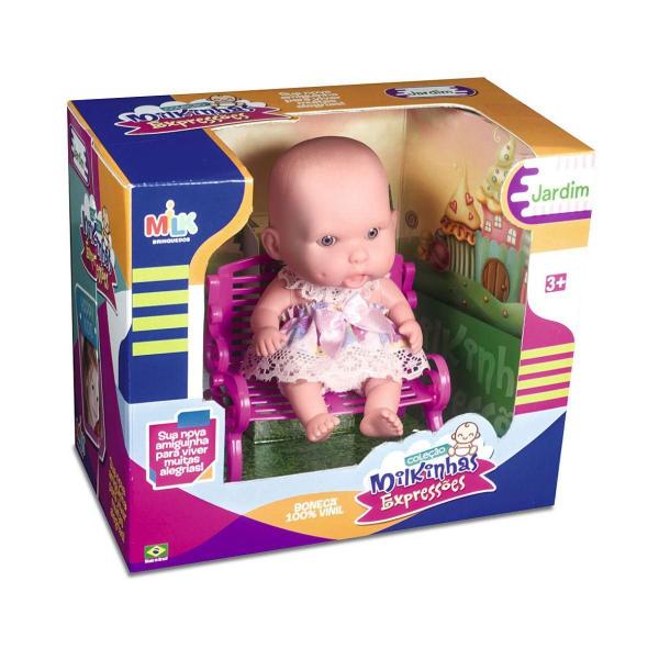 Imagem de Boneca Pequena Cadeirinha De Jardim Coleção Milk Expressões