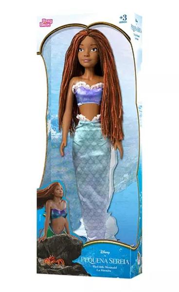 Imagem de Boneca Pequena Sereia Ariel Live Action Articulada Grande