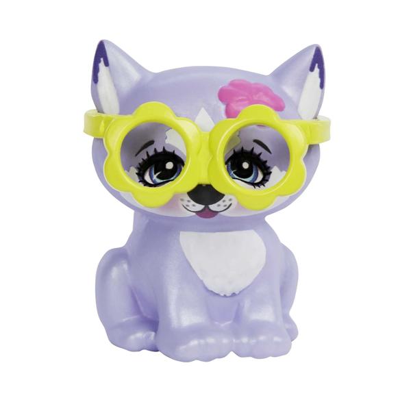 Imagem de Boneca pequena Toy Enchantimals City Tails Hadley Husky com trenó