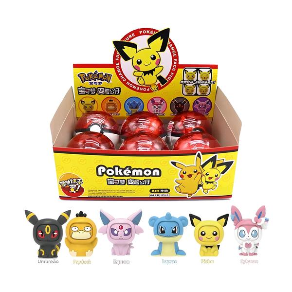 Imagem de Boneca Pikachu e Gengar - Pokebola Artesanal de Colecionador