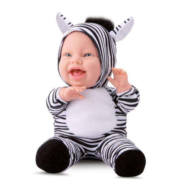 Imagem de Boneca Planet Zebra Fofinha Baby Babilina - Bambola