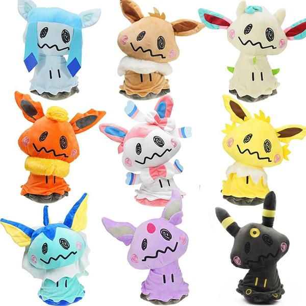 Imagem de Boneca Pokémon Eevee, Mimikyu, Umbreon e Outros (8 Polegadas)