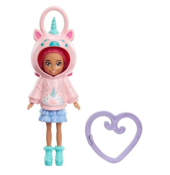 Imagem de Boneca Polly Pocket Amigas de Capuz Margot Monrovia  Unicórnio HKW02 - Mattel (41190)