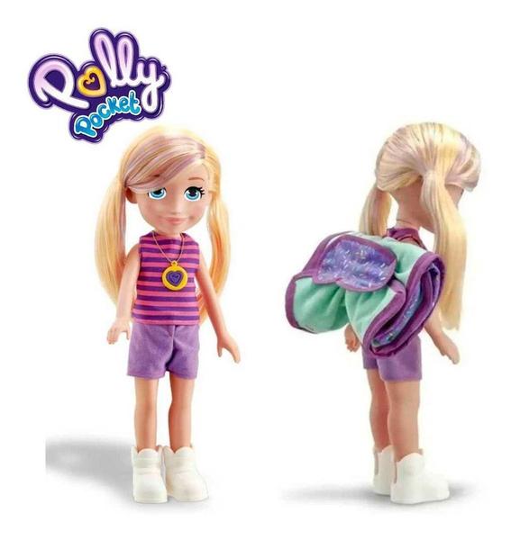 Imagem de Boneca Polly Pocket Camping 38 Cm C/ Acessórios - MATTEL