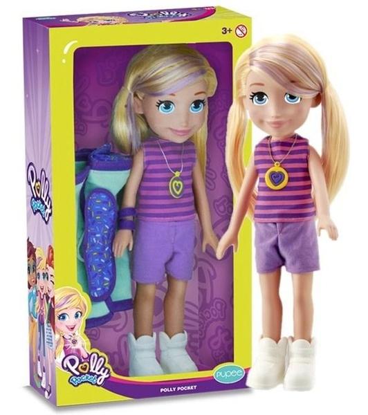 Imagem de Boneca Polly Pocket Camping 38 Cm C/ Acessórios - MATTEL