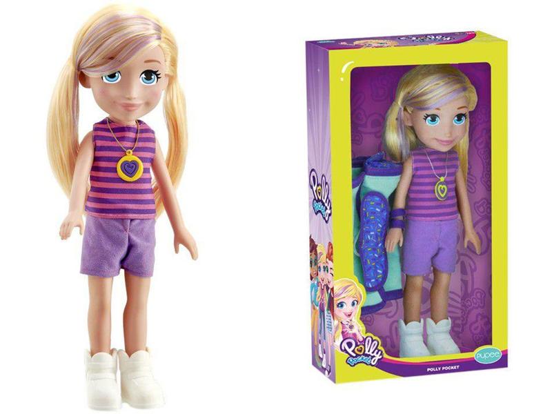 Imagem de Boneca Polly Pocket Camping com Acessórios Pupee