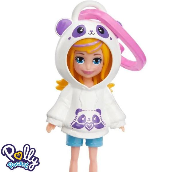 Imagem de Boneca Polly Pocket com Fantasia de Panda HKV98A - Mattel