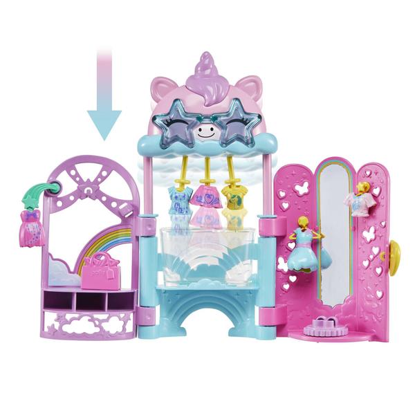 Imagem de Boneca Polly Pocket Conjunto Botique Fashion Do Unicórnio - Mattel