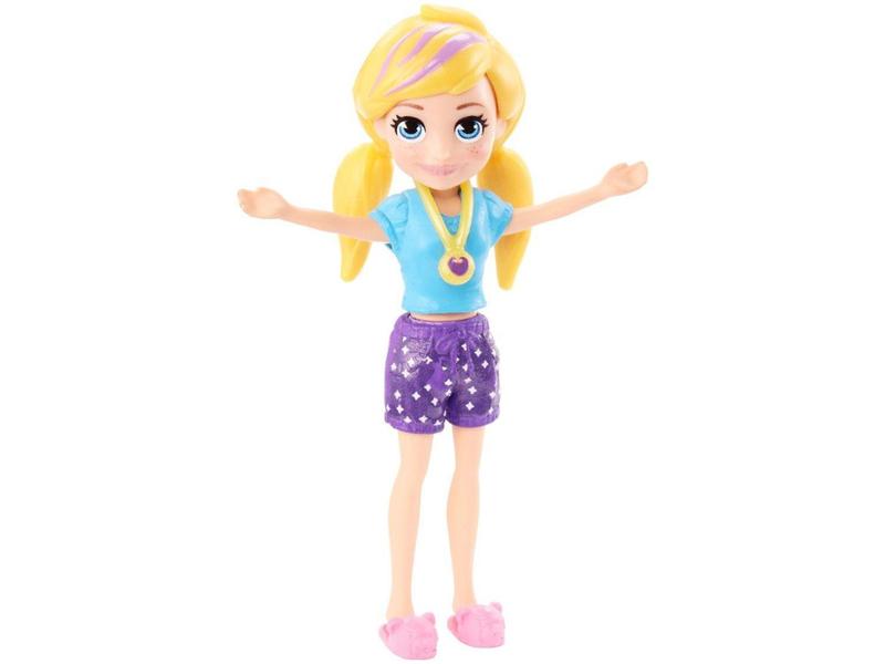 Imagem de Boneca Polly Pocket Festa do Pijama com Acessórios - Mattel GMF82