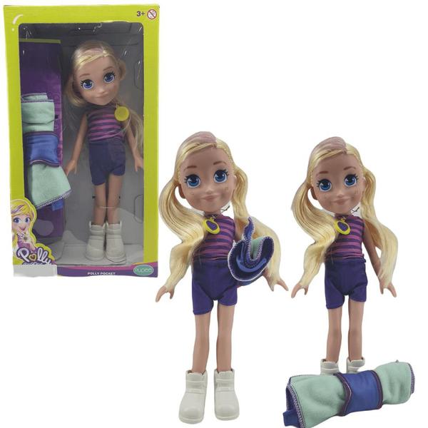 Imagem de Boneca Polly Pocket Grande Camping 35cm 3+ 1106 Pupee