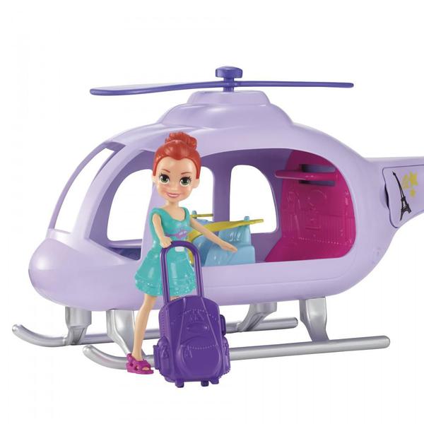 Imagem de Boneca Polly Pocket Helicóptero de Aventura - Mattel