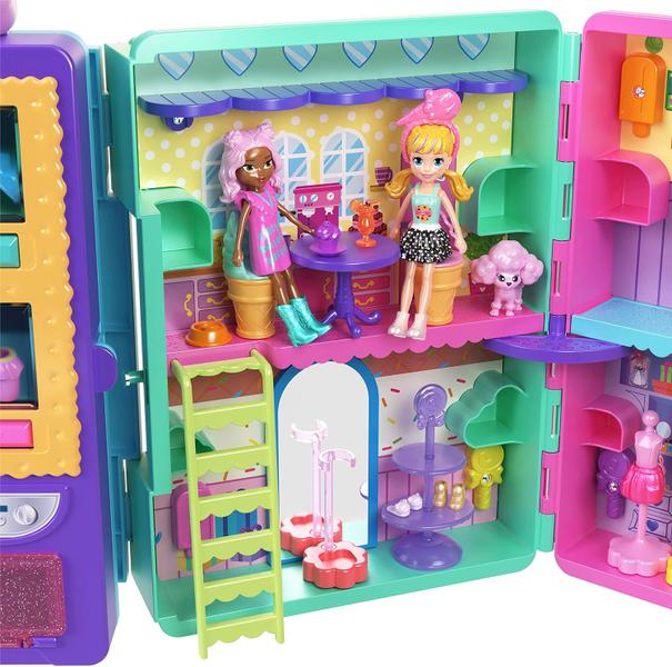 Imagem de Boneca Polly Pocket Maquina de Moda Doce Mattel