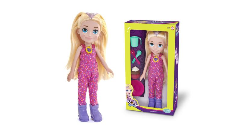 Imagem de Boneca Polly Pocket Picnic Original Mattel 38cm- briqnuedo 1110