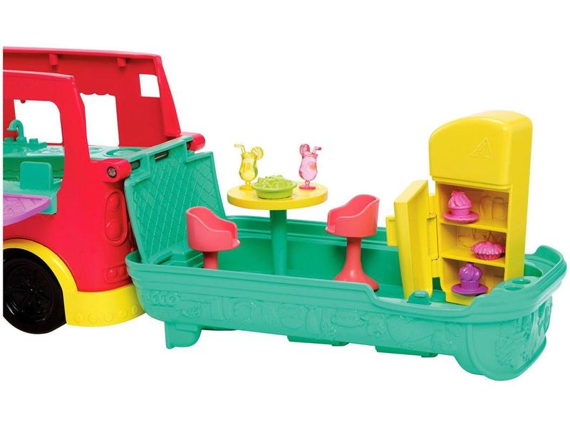 Imagem de Boneca Polly Pocket Smoothies Food Truck 2 Em 1  - 25cm Mattel