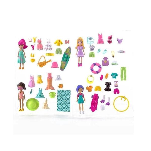 Imagem de Boneca - Polly Pocket - Super Kit de Moda Aquatico MATTEL