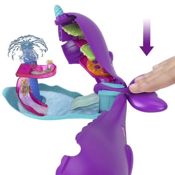 Imagem de Boneca Polly Pocket Varco Aventureiro Narval HKV71 Mattel