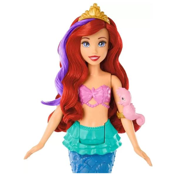 Imagem de Boneca Princesa Ariel Com Calda Mágica Que Muda De Cor - 194735156306