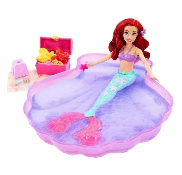 Imagem de Boneca Princesa Ariel Conjunto Aventuras Na Piscina - Mattel