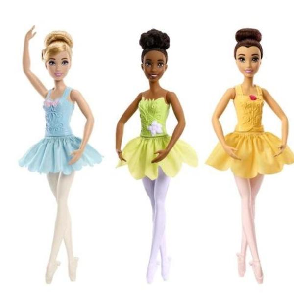 Imagem de Boneca princesa da disney bailarina 32cm