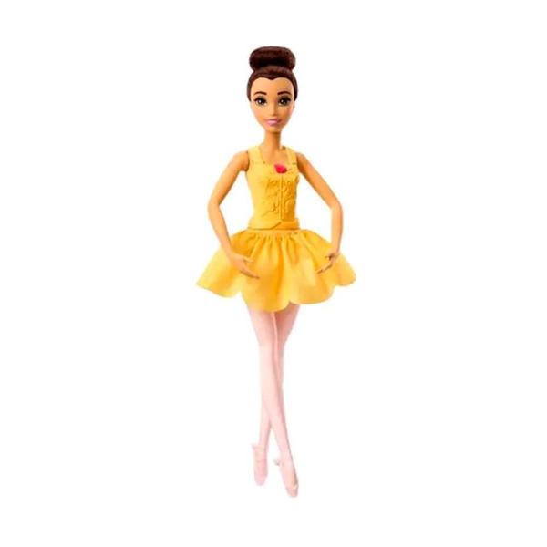 Imagem de Boneca Princesa Disney Bailarina Bela Hlv95 Mattel