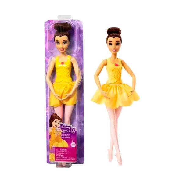 Imagem de Boneca Princesa Disney Bailarina Bela Hlv95 Mattel