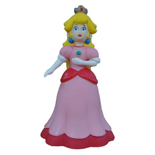 Boneca Princesa Peach - Super Mario Bros Grande Original - Super Size Figure Collection Imagem de Boneca Princesa Peach - Super Mario Bros Grande Original
