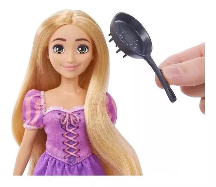 Imagem de Boneca Princesa Rapunzel E Maximus Disney Mattel HLW23