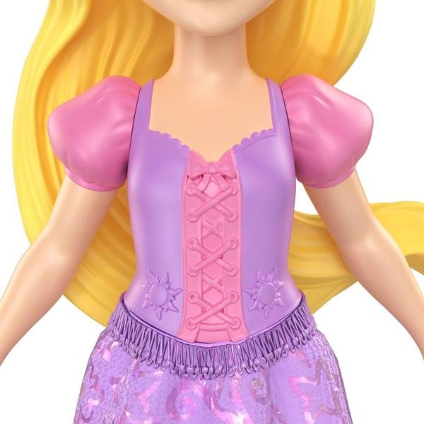 Imagem de Boneca Princesa Rapunzel Mini Disney  9 cm  - Mattel