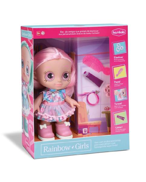 Imagem de Boneca Rainbow Girls Cherry Com Acessórios Estilosa 100% Vinil Original Bambola