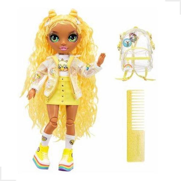 Imagem de Boneca Rainbow High Edição Junior Sunny Madison Estudante Acessórios