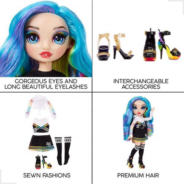 Imagem de Boneca Rainbow High Fashion Amaya Raine Roupas Acessórios