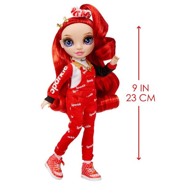 Imagem de Boneca Rainbow High - Ruby Anderson - Junior High - Vermelho - 23 cm - MGA