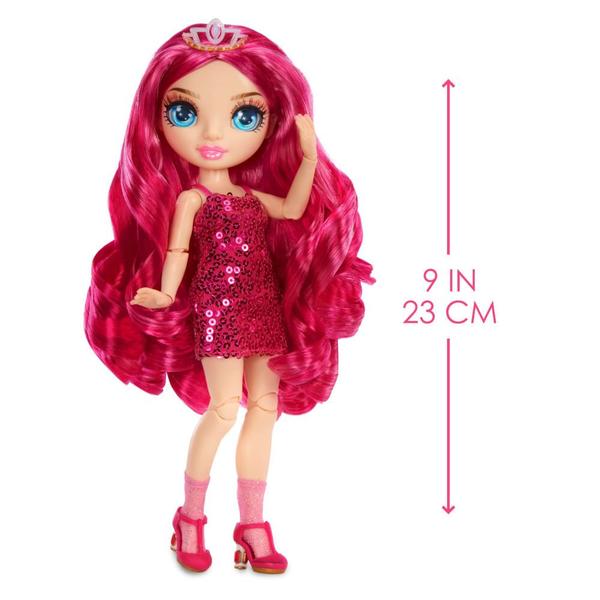 Boneca Rainbow High - Stella Monroe - Junior High - Rosa - 23 cm - MGA - Mcassab Imagem de Boneca Rainbow High - Stella Monroe - Junior High - Rosa - 23 cm - MGA