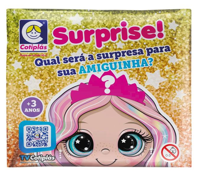 Imagem de Boneca Rainbow Surprise Loira - Cotiplás