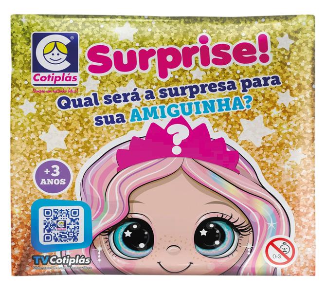 Imagem de Boneca Rainbow Surprise Loira Lançamento - Cotiplás