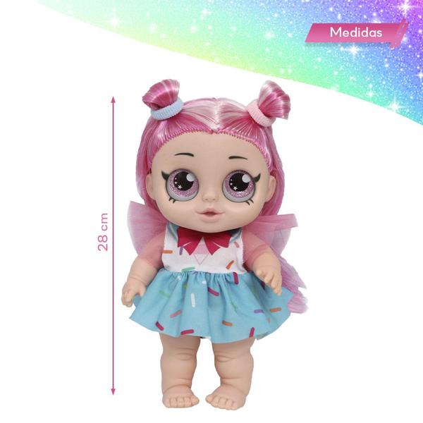 Imagem de Boneca Rainbow Surprise Olhos Grandes 2707 + 3 Surpresas