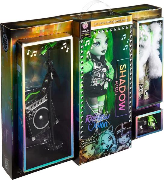 Imagem de Boneca Rainbow Vision Shadow High Neon Harley Limestone