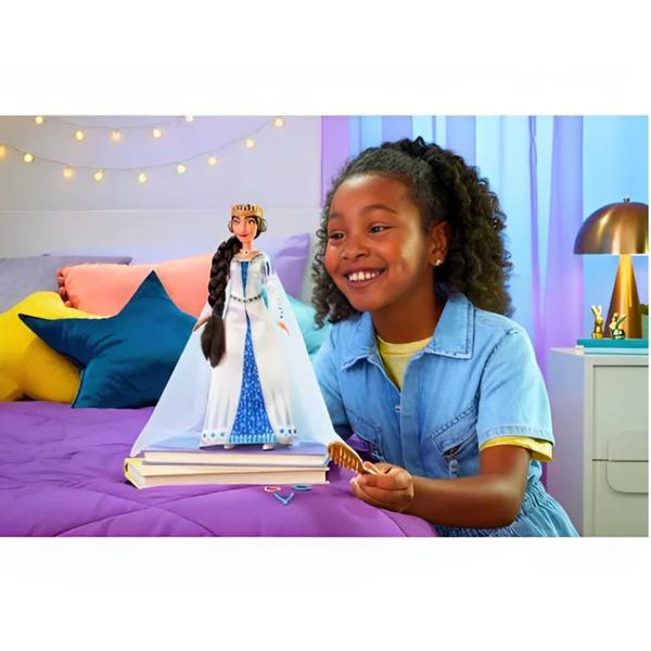 Imagem de Boneca Rainha Amaya Disney Wish HRC11- Mattel