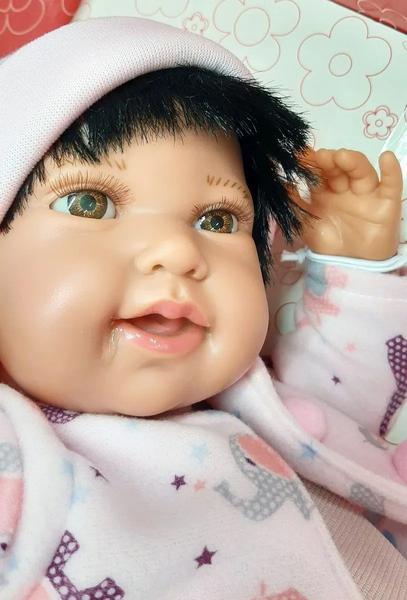 Imagem de Boneca Reborn Anny Doll Baby Menina Cotiplas