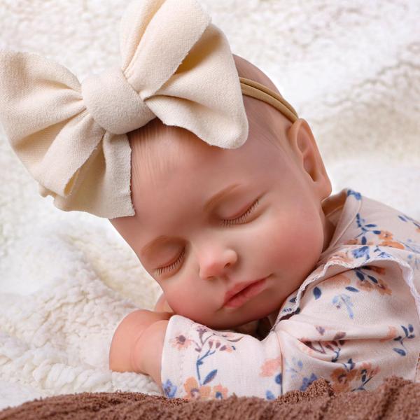 Imagem de Boneca Reborn BABESIDE Lifelike Sleeping Girl 50 cm com acc