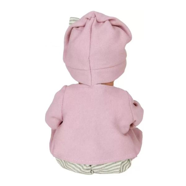 Imagem de Boneca Reborn Boutique Dolls Reborn Com Macacao Rosa