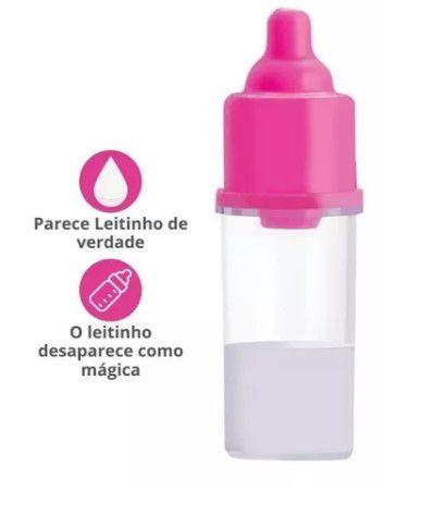 Imagem de Boneca Reborn cheirinho de amor Petit bebe + Mamadeira Magica