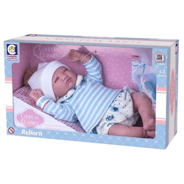 Imagem de Boneca Reborn Classics Menino Cotiplas 2774