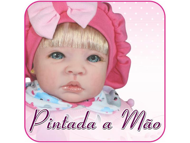 Imagem de Boneca Reborn Doll Realist Brianna - com Acessórios Sid-Nyl