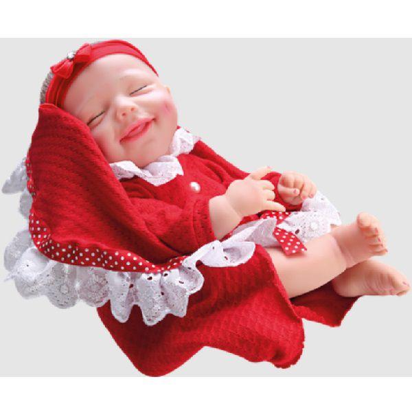 Imagem de Boneca Reborn Macacao Vermelho Diver NEW BORN