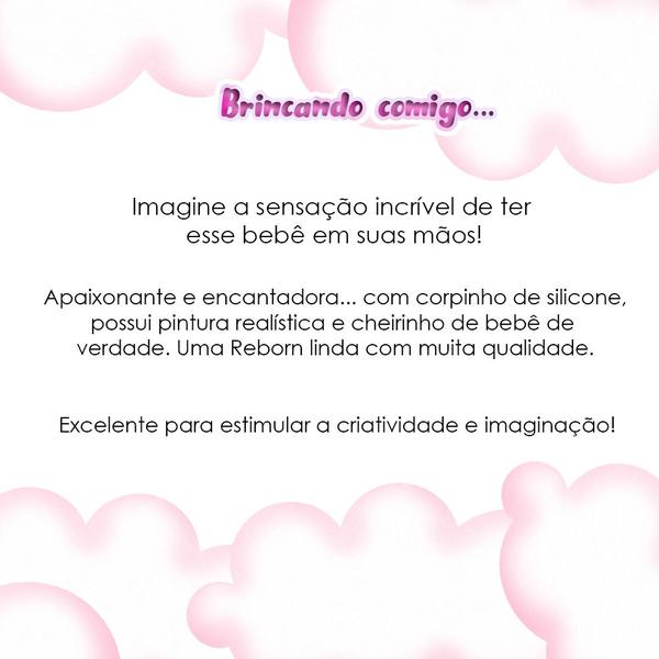 Boneca Reborn Morena Linda Pode Banho Lindos Acessórios Luxo - Cegonha Reborn Dolls Imagem de Boneca Reborn Morena Linda Pode Banho Lindos Acessórios Luxo