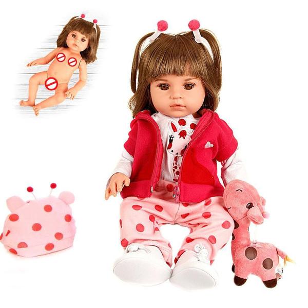 Boneca Reborn Realista Baby Alive Menina De Silicone Senta - Sidnyl Imagem de Boneca Reborn Realista Baby Alive Menina De Silicone Senta
