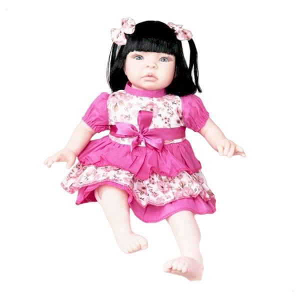 Imagem de Boneca Reborn Realista Baby Kiss SID-NYL Membros de Silicone