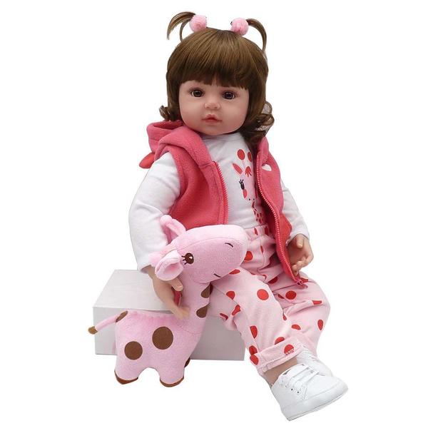 Imagem de Boneca Reborn - Valentina - Laura Baby - 48 cm - Shiny Toys