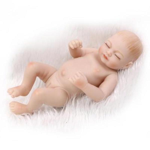 Boneca Reborn Wokex, 27 cm, tecido de vinil de silicone, Body Girl Imagem de Boneca Reborn Wokex, 27 cm, tecido de vinil de silicone, Body Girl